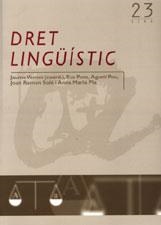 DRET LINGUISTIC | 9788496035416 | VERNET, JAUME | Galatea Llibres | Librería online de Reus, Tarragona | Comprar libros en catalán y castellano online