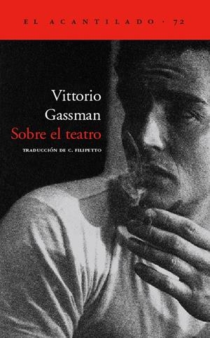 SOBRE EL TEATRO | 9788496136052 | GASSMAN, VITTORIO | Galatea Llibres | Librería online de Reus, Tarragona | Comprar libros en catalán y castellano online