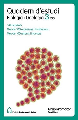 QUADERN D'ESTUDI BIOLOGIA I GEOLOGIA 3 ESO | 9788479187828 | Galatea Llibres | Llibreria online de Reus, Tarragona | Comprar llibres en català i castellà online