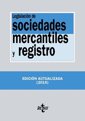 LEGISLACIÓN DE SOCIEDADES MERCANTILES Y REGISTRO | 9788430970650 | Galatea Llibres | Llibreria online de Reus, Tarragona | Comprar llibres en català i castellà online
