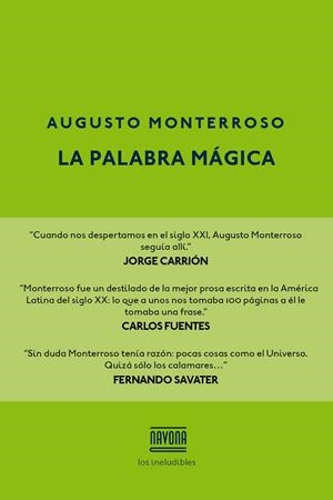 LA PALABRA MAGICA | 9788416259618 | MONTERROSO, AUGUSTO | Galatea Llibres | Librería online de Reus, Tarragona | Comprar libros en catalán y castellano online