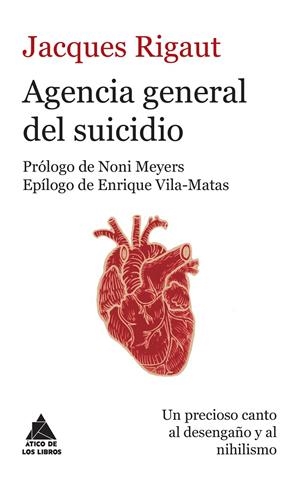 AGENCIA GENERAL DEL SUICIDIO | 9788416222148 | RIGAUT, JACQUES | Galatea Llibres | Llibreria online de Reus, Tarragona | Comprar llibres en català i castellà online