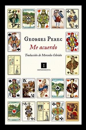 ME ACUERDO | 9788416542741 | PEREC, GEORGES | Galatea Llibres | Llibreria online de Reus, Tarragona | Comprar llibres en català i castellà online