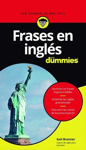 FRASES EN INGLÉS PARA DUMMIES | 9788432903335 | BRENNER, GAIL | Galatea Llibres | Librería online de Reus, Tarragona | Comprar libros en catalán y castellano online