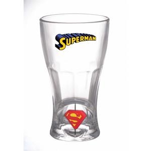 SUPERMAN VASO CRISTAL REFRESCO LOGO | 8436546890454 | Galatea Llibres | Librería online de Reus, Tarragona | Comprar libros en catalán y castellano online