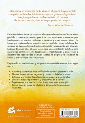LA VERDADERA FUENTE DE SANACIÓN | 9788484456186 | WANGYAL RINPOCHE, TENZIN | Galatea Llibres | Librería online de Reus, Tarragona | Comprar libros en catalán y castellano online