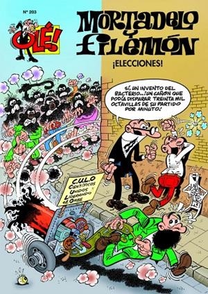 ELECCIONES! OLE MORTADELO Y FILEMON 203 | 9788466655842 | IBÁÑEZ TALAVERA, FRANCISCO | Galatea Llibres | Llibreria online de Reus, Tarragona | Comprar llibres en català i castellà online