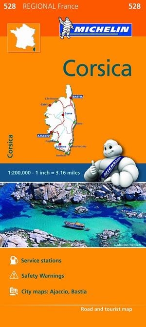 MAPA REGIONAL CORSICA (CORCEGA) 528 1:200.000 | 9782067211865 | Galatea Llibres | Librería online de Reus, Tarragona | Comprar libros en catalán y castellano online