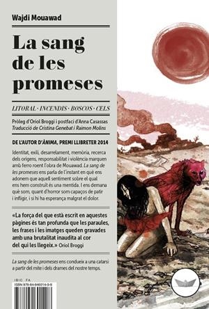 LA SANG DE LES PROMESES | 9788494601408 | MOUAWAD, WAJDI | Galatea Llibres | Librería online de Reus, Tarragona | Comprar libros en catalán y castellano online