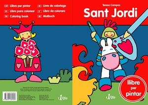 SANT JORDI. LLIBRE PER PINTAR | 9788491360308 | CAMPOS GARCIA, TERESA | Galatea Llibres | Llibreria online de Reus, Tarragona | Comprar llibres en català i castellà online