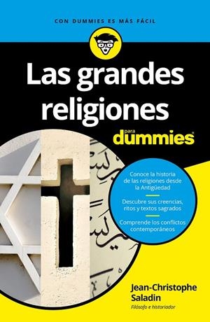 LAS GRANDES RELIGIONES PARA DUMMIES | 9788432903427 | SALADIN, JEAN-CHRISTOPHE | Galatea Llibres | Llibreria online de Reus, Tarragona | Comprar llibres en català i castellà online