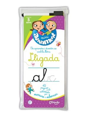 LLIGADA. AVIVAMENT PER ESCRIURE I ESBORRAR  | 9789876375061 | Galatea Llibres | Llibreria online de Reus, Tarragona | Comprar llibres en català i castellà online