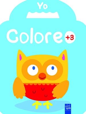 YO COLOREO +3. BÚHO | 9788408164586 | Galatea Llibres | Llibreria online de Reus, Tarragona | Comprar llibres en català i castellà online
