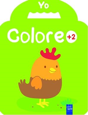 YO COLOREO +2. GALLINA | 9788408164579 | Galatea Llibres | Llibreria online de Reus, Tarragona | Comprar llibres en català i castellà online