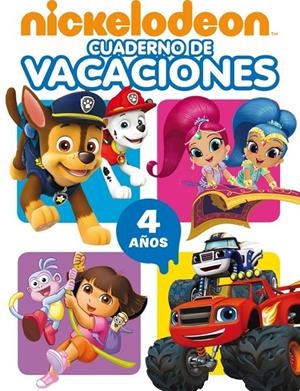 CUADERNO DE VACACIONES NICKELODEON. 4 AÑOS | 9788437201474 | Galatea Llibres | Librería online de Reus, Tarragona | Comprar libros en catalán y castellano online