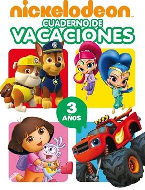 CUADERNO DE VACACIONES NICKELODEON. 3 AÑOS | 9788437201467 | Galatea Llibres | Librería online de Reus, Tarragona | Comprar libros en catalán y castellano online