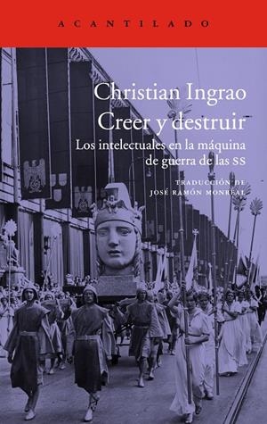 CREER Y DESTRUIR | 9788416748488 | INGRAO, CHRISTIAN | Galatea Llibres | Llibreria online de Reus, Tarragona | Comprar llibres en català i castellà online