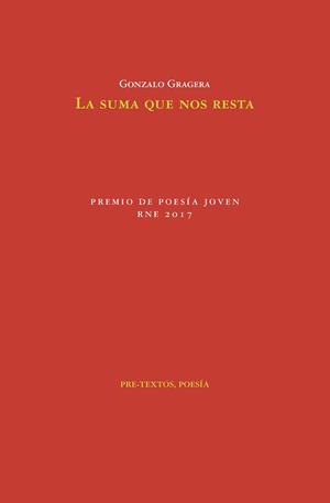 LA SUMA QUE NOS RESTA | 9788416906420 | GRAGERA, GONZALO | Galatea Llibres | Llibreria online de Reus, Tarragona | Comprar llibres en català i castellà online