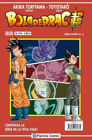 BOLA DE DRAC SÈRIE SUPER 4. VERMELLA 215/216 | 9788416889877 | TORIYAMA, AKIRA | Galatea Llibres | Llibreria online de Reus, Tarragona | Comprar llibres en català i castellà online