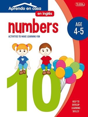 APRENDO EN CASA INGLÉS (4-5 AÑOS) NUMBERS | 9788499399133 | Galatea Llibres | Librería online de Reus, Tarragona | Comprar libros en catalán y castellano online