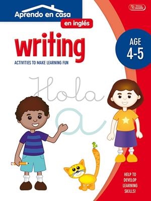 APRENDO EN CASA INGLÉS (4-5 AÑOS) WRITING | 9788499399126 | Galatea Llibres | Llibreria online de Reus, Tarragona | Comprar llibres en català i castellà online