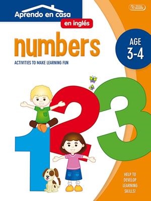 APRENDO EN CASA INGLÉS (3-4 AÑOS) NUMBERS | 9788499399096 | Galatea Llibres | Llibreria online de Reus, Tarragona | Comprar llibres en català i castellà online
