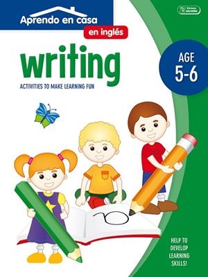 APRENDO EN CASA INGLÉS (5-6 AÑOS) WRITING | 9788499399188 | Galatea Llibres | Librería online de Reus, Tarragona | Comprar libros en catalán y castellano online