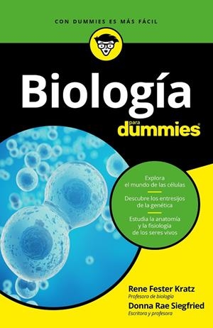 BIOLOGÍA PARA DUMMIES | 9788432903632 | FESTER KRATZ, RENE /DONNA RAE SIEGFRIED | Galatea Llibres | Llibreria online de Reus, Tarragona | Comprar llibres en català i castellà online