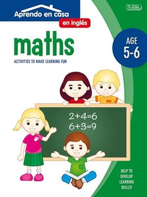 APRENDO EN CASA INGLÉS (5-6 AÑOS) MATHS | 9788499399171 | PATIMPATAM | Galatea Llibres | Llibreria online de Reus, Tarragona | Comprar llibres en català i castellà online