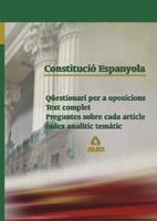 CONSTITUCIO ESPANYOLA. QUESTIONARI PER OPOSICIONS | 9788466542524 | EDITORIAL MAD/RODRIGUEZ RIVERA, FRANCISCO ENRIQUE/CONTRERA VIDAL, Mº TERESA/ROIG CAñADAS, ELIZABETH | Galatea Llibres | Librería online de Reus, Tarragona | Comprar libros en catalán y castellano online