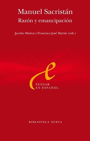 MANUEL SACRISTÁN | 9788499405179 | MUÑOZ VEIGA, JACOBO/MARTÍN CABRERO, FRANCISCO JOSÉ | Galatea Llibres | Librería online de Reus, Tarragona | Comprar libros en catalán y castellano online