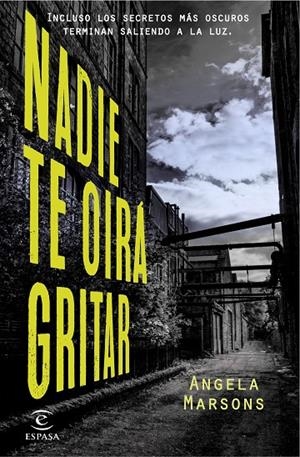 NADIE TE OIRÁ GRITAR | 9788467050264 | MARSONS, ANGELA | Galatea Llibres | Librería online de Reus, Tarragona | Comprar libros en catalán y castellano online