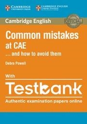 COMMON MISTAKES AT CAE AND HOW TO AVOID THEM | 9781316629321 | POWELL, DEBRA | Galatea Llibres | Librería online de Reus, Tarragona | Comprar libros en catalán y castellano online