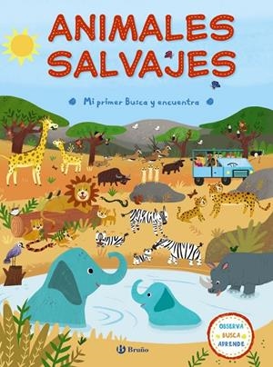 MI PRIMER BUSCA Y ENCUENTRA. ANIMALES SALVAJES | 9788469620366 | Galatea Llibres | Librería online de Reus, Tarragona | Comprar libros en catalán y castellano online