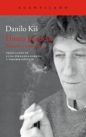HOMO POETICUS | 9788416748495 | KIS, DANILO | Galatea Llibres | Librería online de Reus, Tarragona | Comprar libros en catalán y castellano online