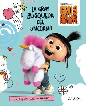 GRU 3: LA GRAN BÚSQUEDA DEL UNICORNIO | 9788469834206 | STUDIOS LICENSING, UNIVERSAL | Galatea Llibres | Librería online de Reus, Tarragona | Comprar libros en catalán y castellano online