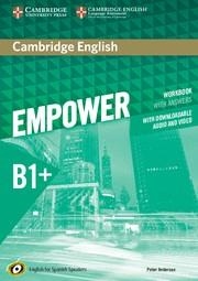 CAMBRIDGE ENGLISH EMPOWER FOR SPANISH SPEAKERS B1+ WORKBOOK WITH ANSWERS | 9788490369586 | ANDERSON,PETER | Galatea Llibres | Llibreria online de Reus, Tarragona | Comprar llibres en català i castellà online