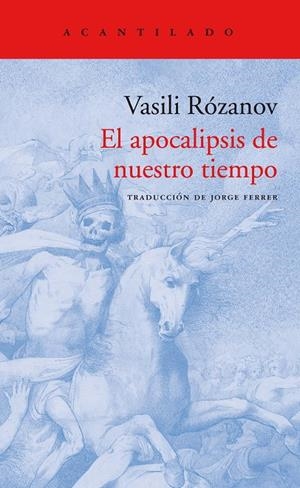 EL APOCALIPSIS DE NUESTRO TIEMPO | 9788416748525 | RóZANOV, VASILI | Galatea Llibres | Llibreria online de Reus, Tarragona | Comprar llibres en català i castellà online