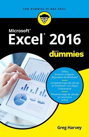 EXCEL 2016 PARA DUMMIES | 9788432903847 | HARVEY, GREG | Galatea Llibres | Llibreria online de Reus, Tarragona | Comprar llibres en català i castellà online