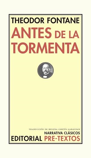ANTES DE LA TORMENTA | 9788416906475 | FONTANTE, THEODOR | Galatea Llibres | Llibreria online de Reus, Tarragona | Comprar llibres en català i castellà online