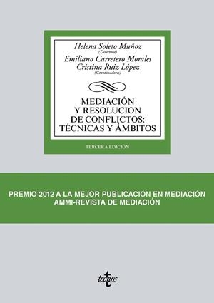 MEDIACIóN Y RESOLUCIóN DE CONFLICTOS: TéCNICAS Y áMBITOS | 9788430972739 | SOLETO, HELENA/CARRETERO MORALES, EMILIANO/ALZATE SáEZ DE HEREDIA, RAMóN/AVILéS, MARíA/BUTTS GRIGSS, | Galatea Llibres | Librería online de Reus, Tarragona | Comprar libros en catalán y castellano online