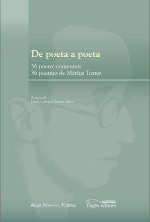 DE POETA A POETA | 9788499758893 | TORRES, MARIUS | Galatea Llibres | Librería online de Reus, Tarragona | Comprar libros en catalán y castellano online