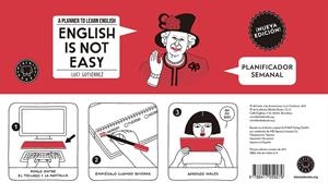 ENGLISH IS NOT EASY - PLANIFICADOR SEMANAL | 9788417059279 | GUTIéRREZ, LUCI | Galatea Llibres | Llibreria online de Reus, Tarragona | Comprar llibres en català i castellà online