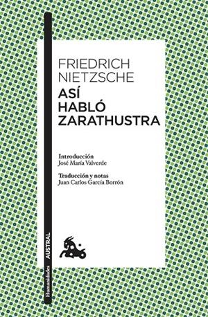 ASí HABLó ZARATHUSTRA | 9788408176534 | NIETZSCHE, FRIEDRICH | Galatea Llibres | Llibreria online de Reus, Tarragona | Comprar llibres en català i castellà online