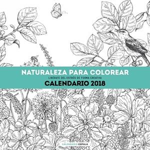 CALENDARIO NATURALEZA PARA COLOREAR 2018 | 9788448023553 | Galatea Llibres | Librería online de Reus, Tarragona | Comprar libros en catalán y castellano online