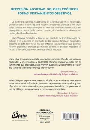ESTE DOLOR NO ES MíO | 9788484456810 | WOLYNN, MARK | Galatea Llibres | Llibreria online de Reus, Tarragona | Comprar llibres en català i castellà online