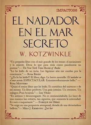 EL NADADOR EN EL MAR SECRETO | 9788417181055 | KOTZWINKLE, WILLIAM | Galatea Llibres | Llibreria online de Reus, Tarragona | Comprar llibres en català i castellà online
