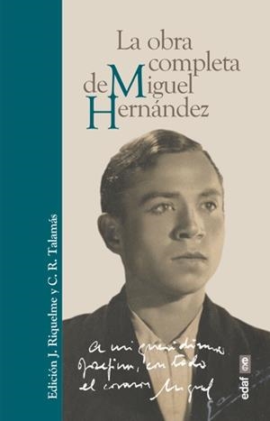 LA OBRA COMPLETA DE MIGUEL HERNáNDEZ | 9788441437784 | HERNáNDEZ, MIGUEL | Galatea Llibres | Llibreria online de Reus, Tarragona | Comprar llibres en català i castellà online