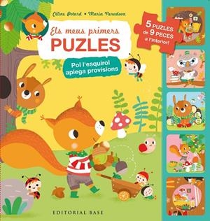 POL L'ESQUIROL APLEGA PROVISIONS (ELS MEUS PRIMERS PUZLES) | 9788416587841 | POTARD, CéLINE/NERADOVA, MARIA | Galatea Llibres | Llibreria online de Reus, Tarragona | Comprar llibres en català i castellà online