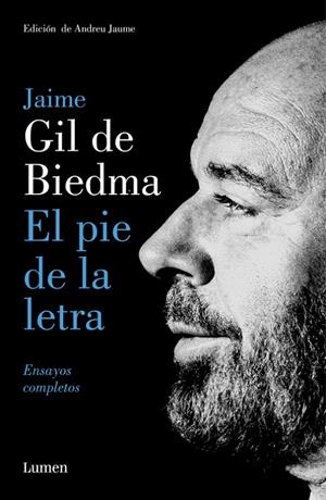 EL PIE DE LA LETRA | 9788426404640 | GIL DE BIEDMA, JAIME | Galatea Llibres | Librería online de Reus, Tarragona | Comprar libros en catalán y castellano online